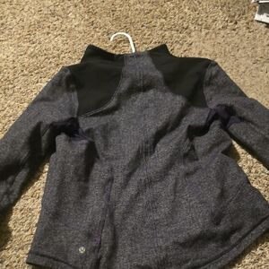 lululemon athletica Black and Gray Utility Jacket